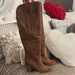 Dolce Vita Elegant suede Brown Knee-High Boots